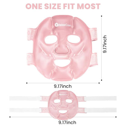 Cold face eye mask ice