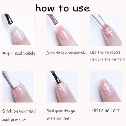 20 Sheets Gold Nail Stickers Star Moon Nail Art Stickers 3D Embossed Self Adhesive Nail Decals Flower Butterfly Heart Nails Design Nail Art Decals for Women Manicure DIY Decoration