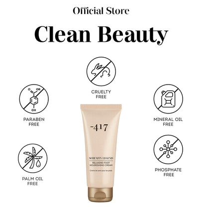 -417 Dead Sea Cosmetics Nourishing Foot Cream - Softening Foot Cream with Shea Butter & Non Greasy - Perfect for Cracked Dry Skin Repair - All Natural for Healthy Feet 3.4 oz