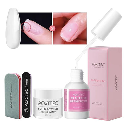 Aokitec Clear Dip Powder For