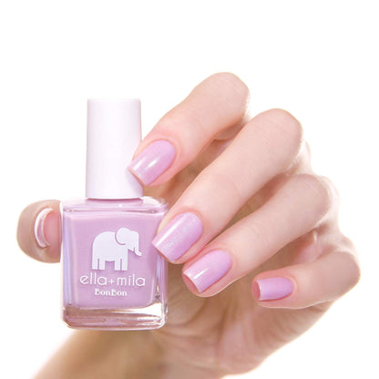 ella+mila Nail Polish, BonBon Collection - Midnight in Paris (Translucent)