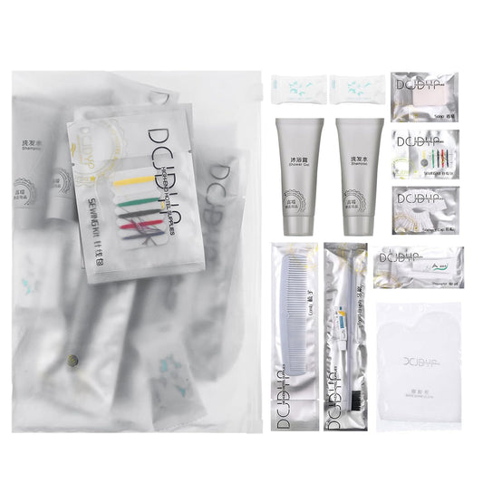 Hygiene Kit, Hygiene Kit Bulk, The Travel Hygiene Kit Is Fully Equipped, Individually Packed, Easy To Carry, Convenience Kits Suitable For Hotel, Home, Camping, Travel (PACK-12)