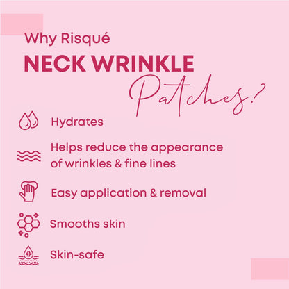 Neck Wrinkle Patches | Reusable Neck Patches for Wrinkles | Wrinkle Pads for Targeted Neck Wrinkles Neck Mask for Tightening and Firming | Revitalize and Firm Neck Wrinkles Treatment for Neck Wrinkles