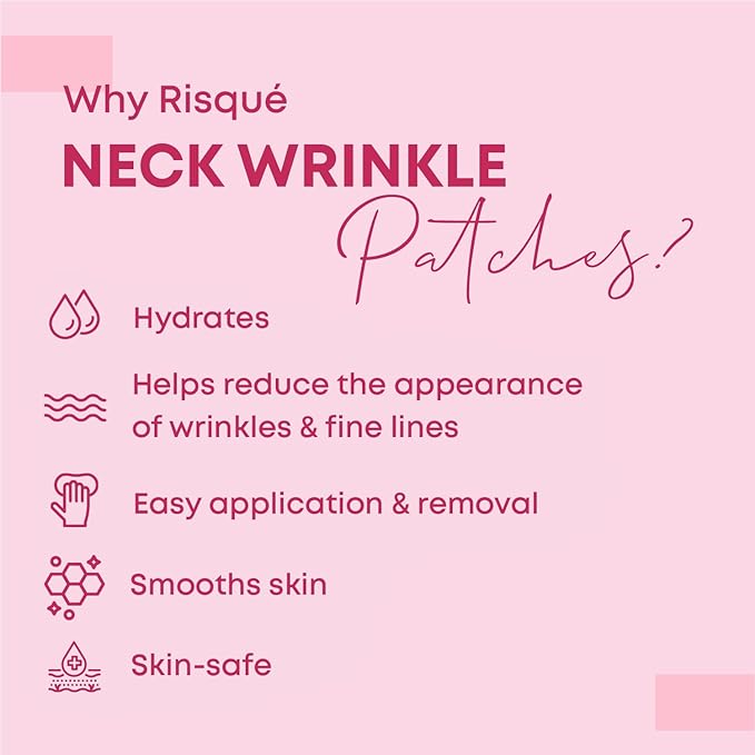 Neck wrinkle patches | reusable