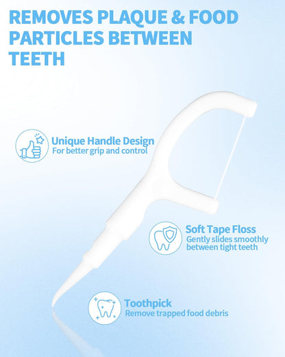 5 in 1 Disposable Mini Toothbrushes Travel Size with Toothpaste, Floss, Pick & Tongue Scraper, Individually Wrapped, Portable Oral Care Set, 32 Packs, Mix 4 Flavors