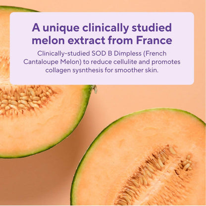 Premium Cellulite Supplement – Anti Cellulite Capsules For Women – Supports Skin Smoothing, Smooth Legs, Reduces Cellulite & Promotes Collagen Production – With Clinically Studied Melon SOD – 30 Count