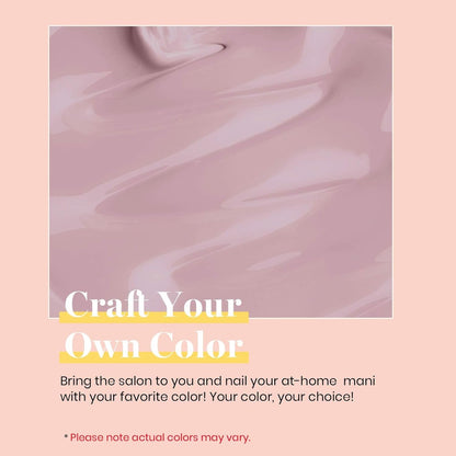 Beetles Grey Gel Nail Polish, 1Pcs 15ml Nude Angelina Grey Purple Gel Polish Soak Off UV LED Lamp Nail Art Salon DIY Design at Home Manicure Gifts for Women