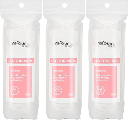 Premium cotton rounds for face