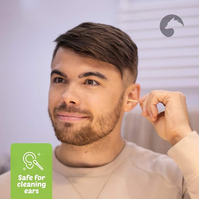 Bamboo cotton swabs 500 count