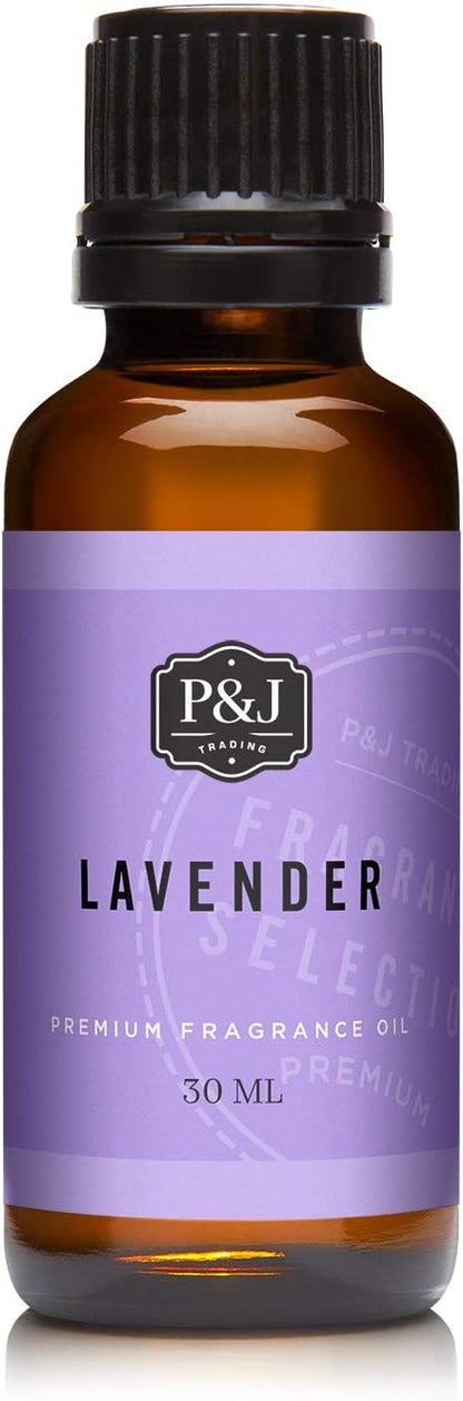 P&J Trading Fragrance Oil | Lavender Oil 30ml - Candle Scents for Candle Making, Freshie Scents, Soap Making Supplies, Diffuser Oil Scents