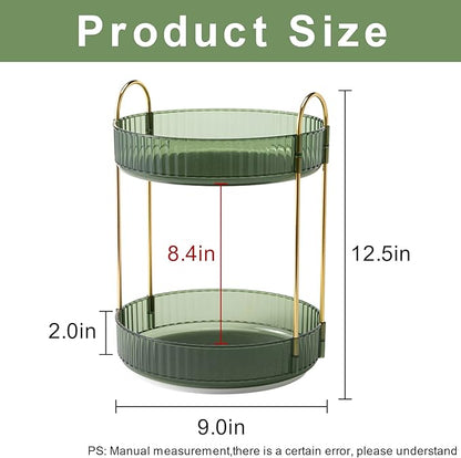 360? rotating makeup organizer, bathroom