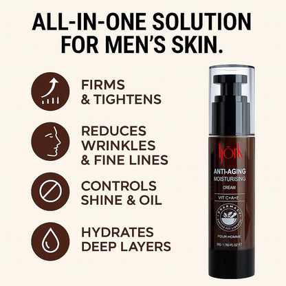 Men’s Anti-Aging Cream for Face and Neck | Male Anti Wrinkles Cream for Face and Neck