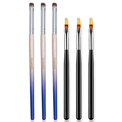 6Pcs Ombre Nail Brush Nail