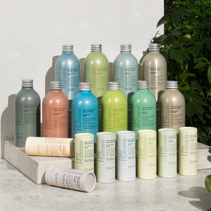 Hey Humans Deodorant, Aluminum Free Deodorant for Women and Men, Contains Naturally Derived Ingredients, All Day Odor Control, Refreshing Deodorant Essential Oils, Pack of 2, Lavender Vanilla