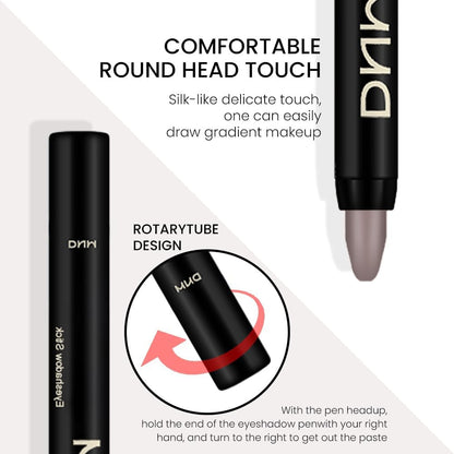 evpct 2Pcs Cream Eyeshadow Sticks Set for Eyes Waterproof, Stone Matte Eye shadow Stick Pencil Pen Bulk sombras en crema para ojos 22+22