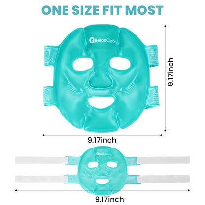 Cold Face Eye Mask Ice Pack Reduce Face Puff,Dark Circles,Gel Hot Cold Compress,Face SPA for Woman Sleeping, Pressure, Headaches, Skin Care