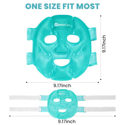 Cold face eye mask ice