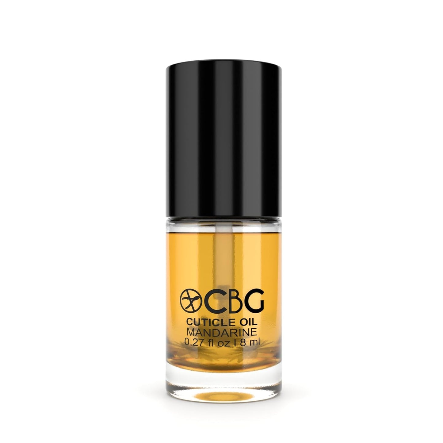 Cuticle Oil for Nails, Hydrating Cuticle Oil, Softens Dry Cuticles, Moisturizes Nail Beds, Conditions Skin, Smooths Rough Edges, Supports Nail Care, Mandarine, 0.27 Fl Oz