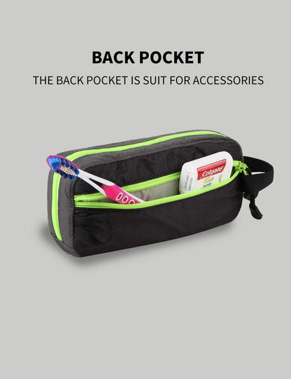 GOX Travel Toiletry Bag,Dopp Kit Case,Ultra-Light Cosmetics Bag Makeup Organizer(Black)