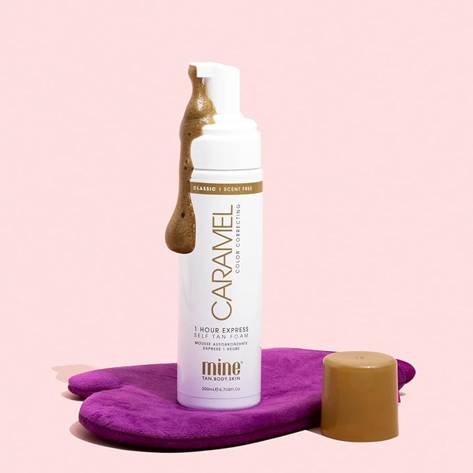 MineTan Caramel Self Tanner Mousse