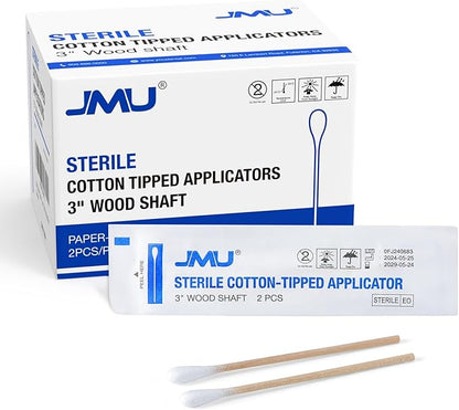 Jmu sterile cotton tipped applicators