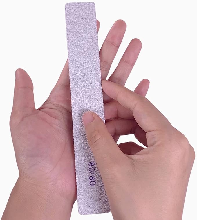 80/80 grit nail files (25