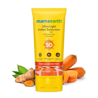 Mamaearth Ultra Light Sunscreen Lotion