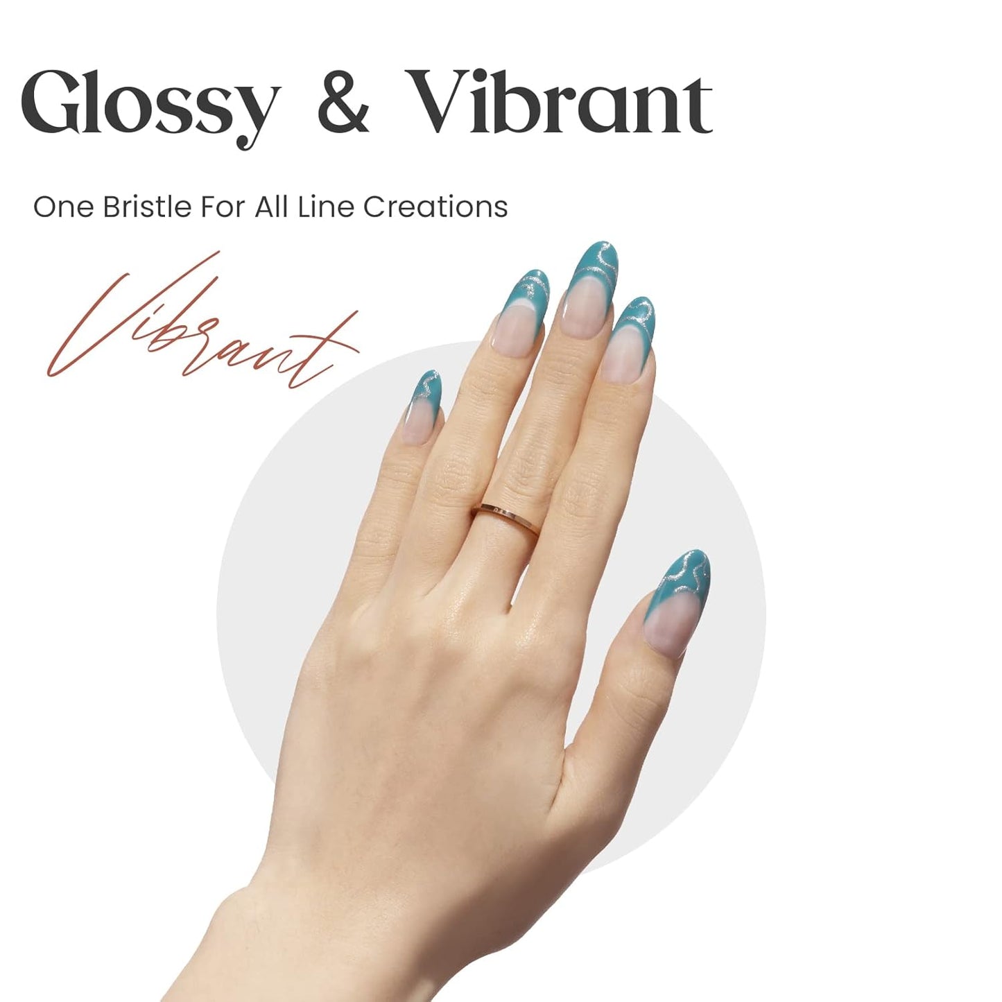 beetles Gel Polish 12 Pcs White Nude Red Green Gel Polish Paint Swirl Gel Nail Art Built Thin Brush in Bottle Soak off Uv Led Lamp Fall Gel Nail Polish