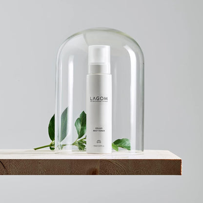 LAGOM Cellus Mist Toner, Face Moisturizer, Skin Barrier Strenghtening Hydration Spray, pH Protection, Alcohol-Free, Zero-Irritation for Sensitive Skin 4.05 Fl Oz