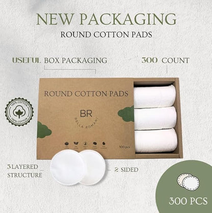 Organic cotton rounds (300 count)
