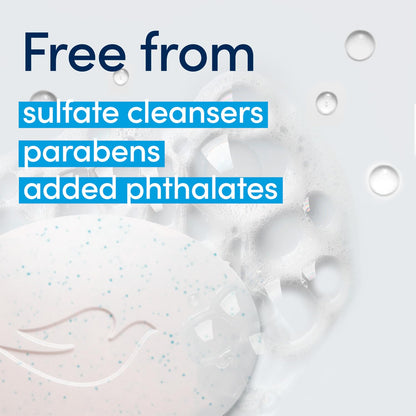 Dove Soap, Gentle Exfoliating Beauty Bar 8-Pack – 3-in-1 Moisturizing Face, Body & Hand Soap, 4.75 Oz Ea