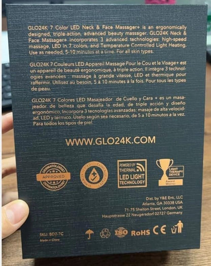 Glo24k 7 color light skin