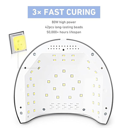 BOLASEN UV Nail Lamp for