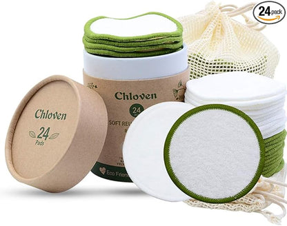 Chloven reusable makeup remover pads