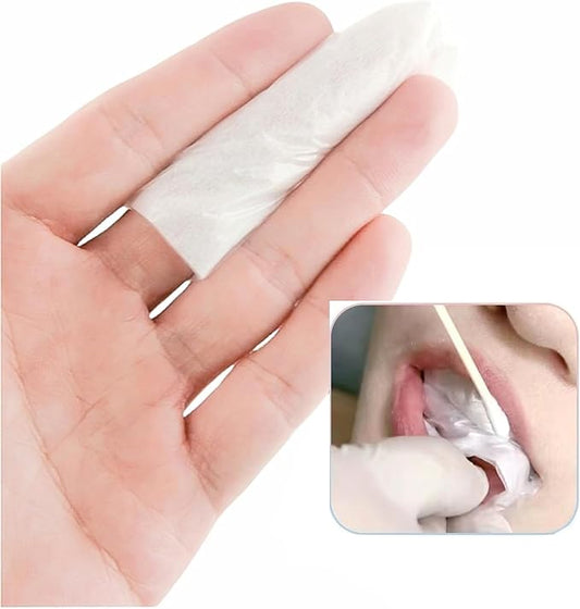 Permanent lip tattoo makeup cotton