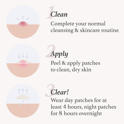 Julep Patch Me Up Waterproof Pimple Patches for Face – 72 Hydrocolloid Clear Acne Patches with Tea Tree Oil, Ultra-Thin Acne Stickers, Reduces Blemishes & Scarring – 48 8mm & 24 12mm Patches