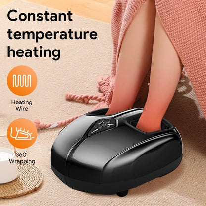 Foot Massager for Men and Women, Foot spa,Kneading, Compression, Vibration, Shiatsu Feet Massage Machine for Plantar Fasciitis, Neuropathy, Foot Warmer,Size 9-14