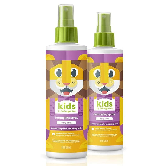 Babyganics Kids Detangler, Berry Berry,