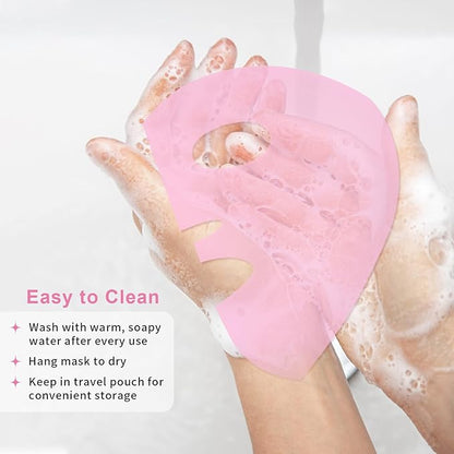 Ice face mask and silicone