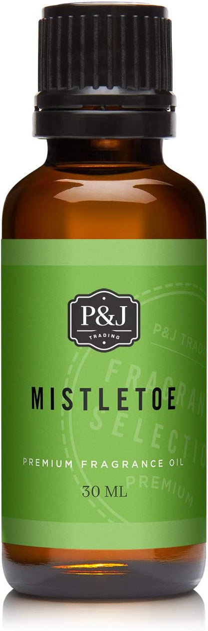 P&J Trading - Mistletoe Scented Oil 30ml - Fragrance Oil for Candle Making, Soap Making, Diffuser Oil
