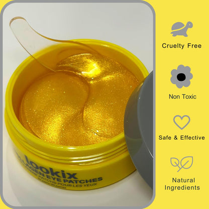 Under Eye Patches - 60 Pcs - Anti-Aging Collagen Eye Mask for Dark Circles, Puffiness & Wrinkles, Refreshes Skin