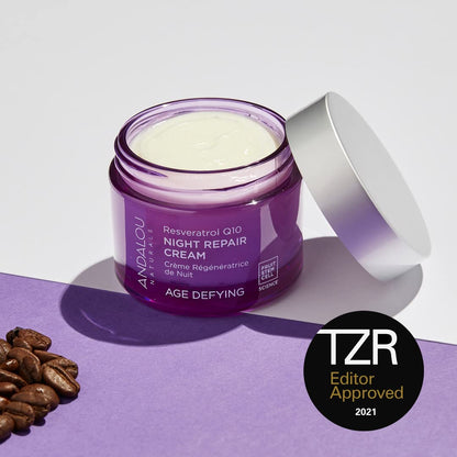 Andalou Naturals, Night Repair Cream Fruit Stem Cell, 1.7 Ounce