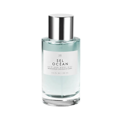 Le Monde Gourmand Sel Océan Hair & Body Perfume Mist - 3.4oz (100ml) - Honeysuckle, Muguet and Pink Sea Salt Fragrance Notes