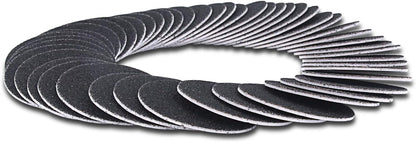 60pcs Replaceable Sandpaper Refill Discs for Electric Foot File Callus Remover Hard Dry Dead Skin Removal (Coarse 60 Grit)