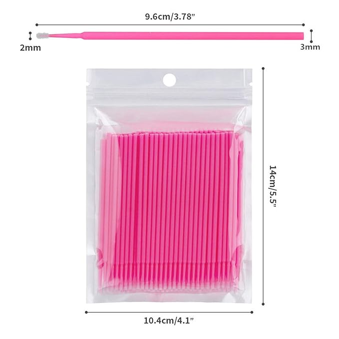 Tifanso 400pcs micro cotton swabs,