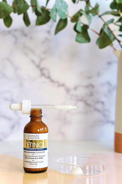 Advanced clinicals retinol facial serum