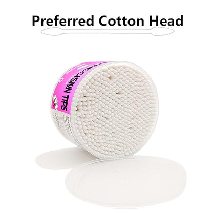 Pointed tip cotton swabs,500 count