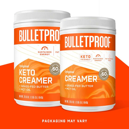 Bulletproof Original Creamer, 29.6 Ounces, Keto Coffee Creamer with MCT Oil and Grass-Fed Butter, Value Offering