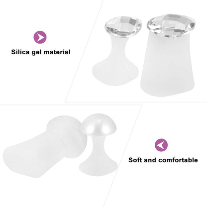 2 Set Toe Separator Fingers Separators Toe Spacers Foot Finger Separator Nail Art Separators