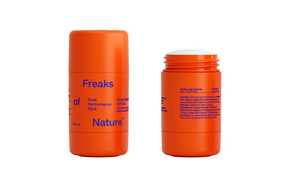 Freaks of Nature Peak Performance Sun Stick SPF 50 | 100% Mineral Sunscreen | Lightweight, 40-Min Water-Resistant | Plant-Based, Eco-Friendly, Reef-Safe, Cruelty-Free | All Skin Types | 0.70 oz